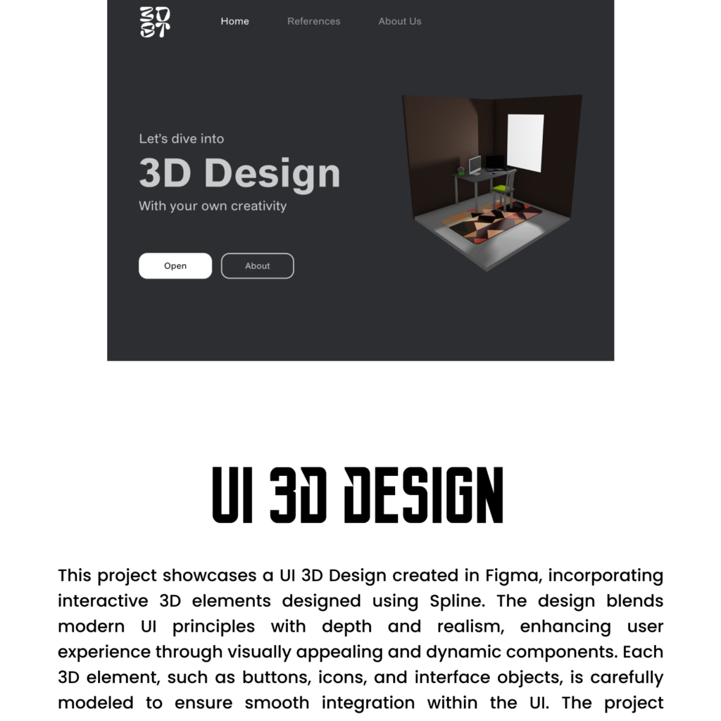 Muhammad Ihsan Amirullah - UI 3D Design
