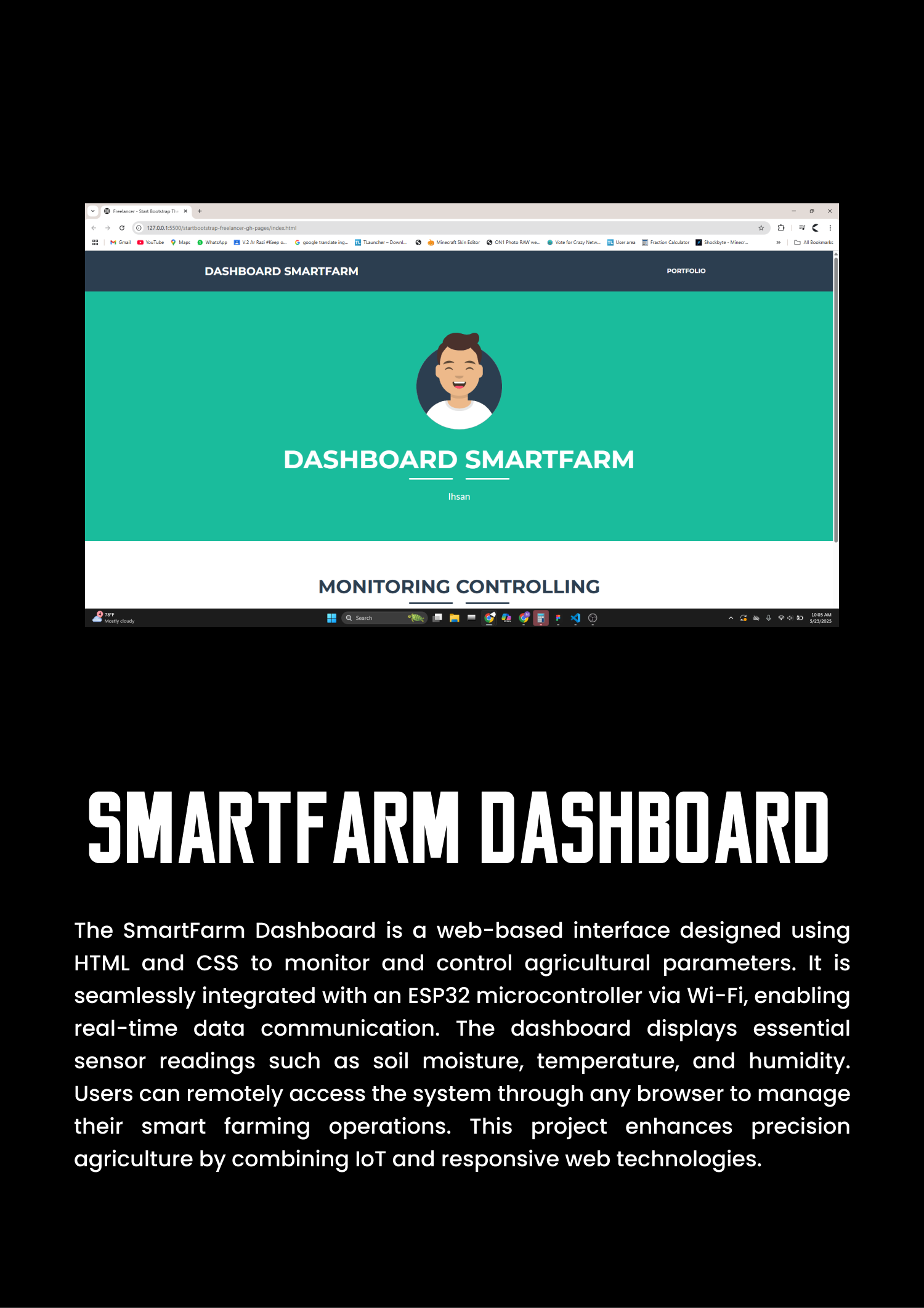 Muhammad Ihsan Amirullah - Smartfarm Dashboard