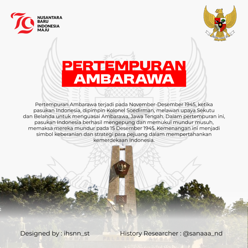 Instapost - Perang Yang Terjadi Pasca Kemerdekaan #4